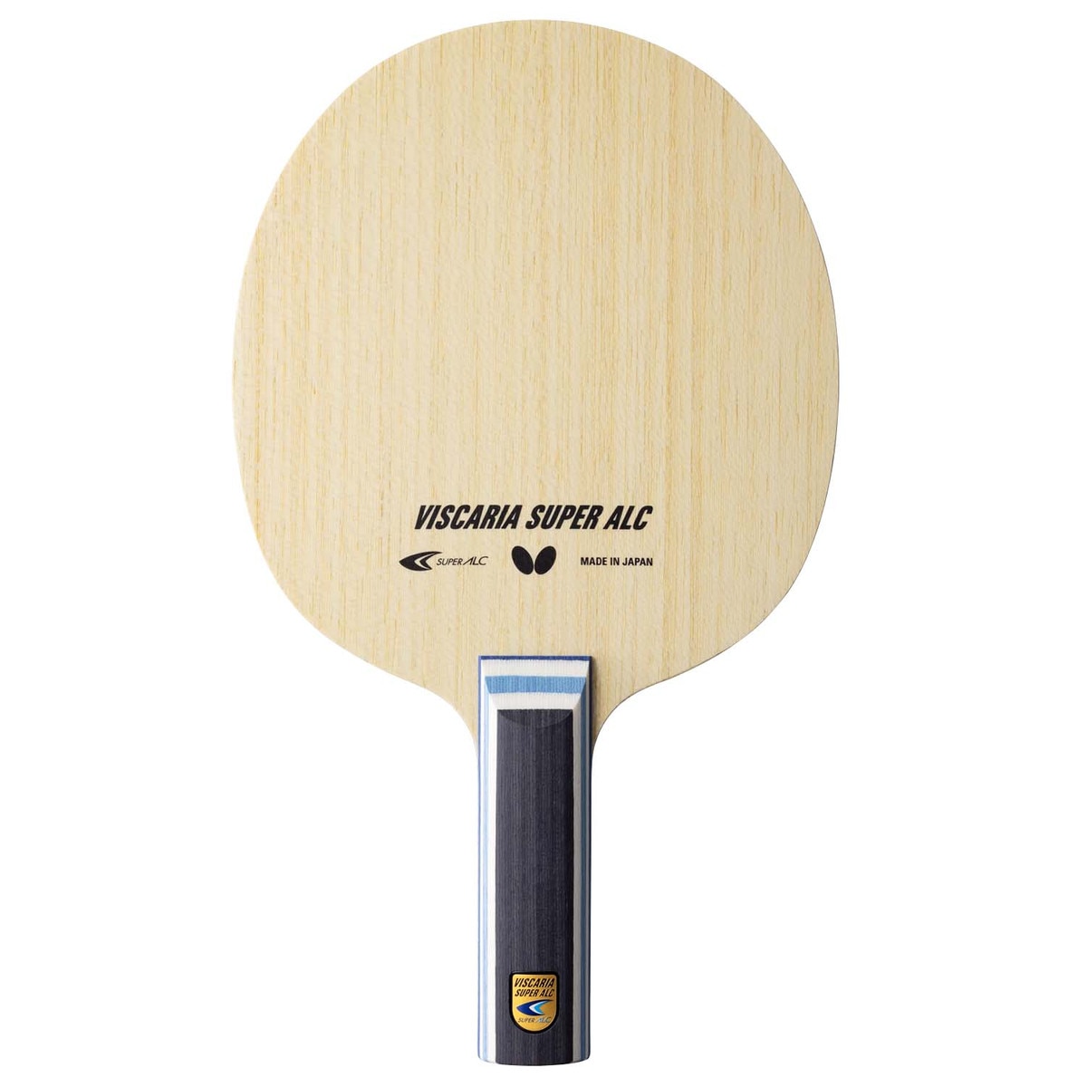 Butterfly Viscaria Super ALC Blade: Front Shot of Straight Handle Type